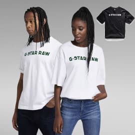 Camiseta G-STAR RAW Flock Boxy barata, camisetas de marca baratas, fertas en ropa