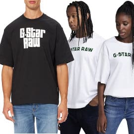 Camiseta unisex G-STAR RAW Flock Boxy barata, camisetas de marca baratas, ofertas en ropa