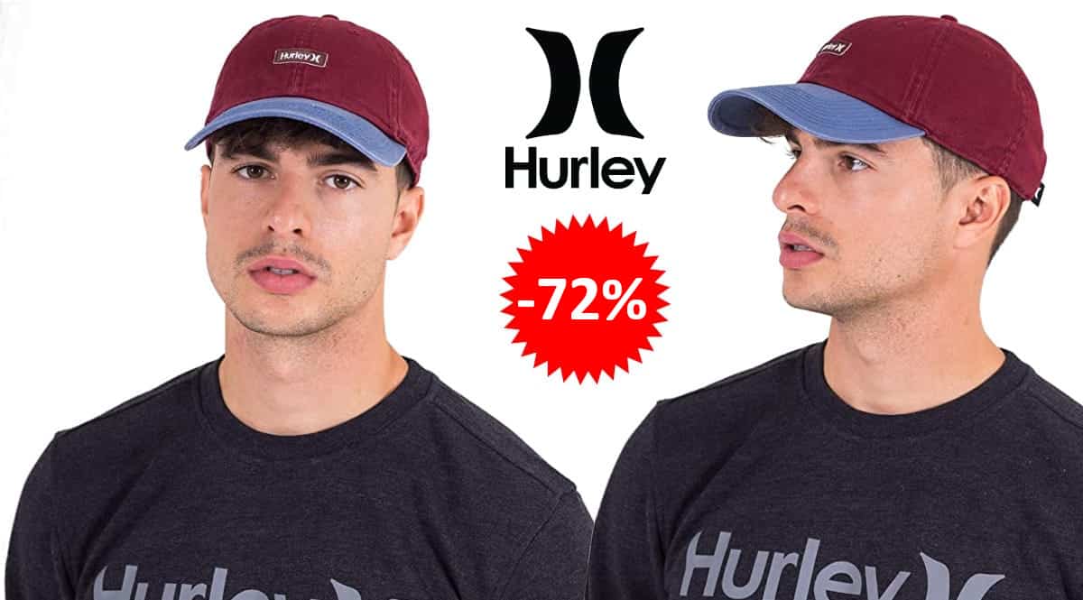Gorra Hurley Summit barata, gorras baratas, ofertas en complementos chollo