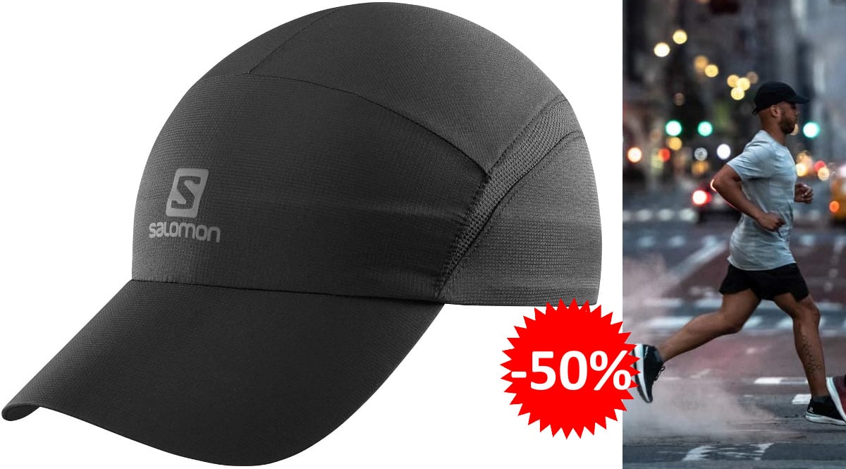 Gorra SAlomon XA barata, gorras de marca baratas, ofertas en material deportivo, chollo
