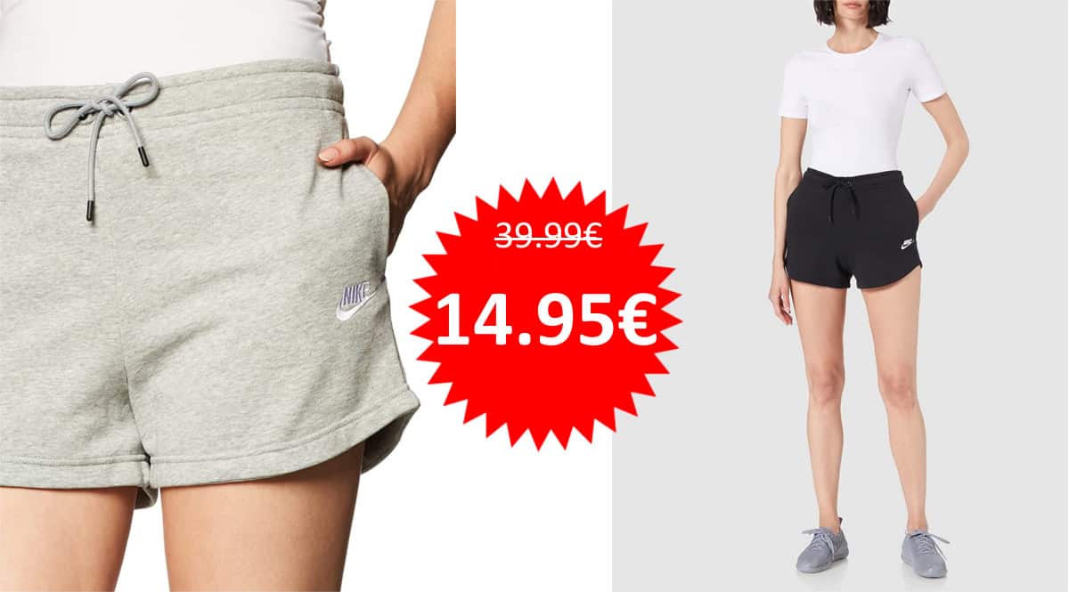 Pantalón corto Nike Sportswear Essential para mujer barato. Ofertas en ropa de marca, ropa de marca barata, chollo
