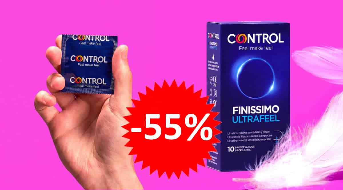 Preservativos Control Feel Finissimo baratos, condones de marca baratos, ofertas salud y cuidado personal, chollo