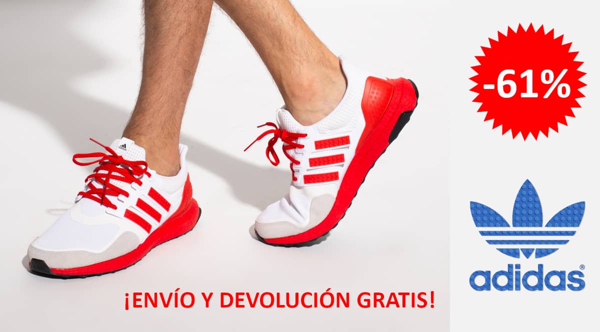 Zapatillas de running Adidas ULTRABOOST DNA x LEGO baratas, calzado de marca barato, ofertas en zapatillas chollo