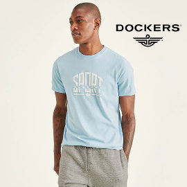 Camiseta Dockers Logo barata, camisetas de marca baratas, ofertas en ropa de marca para hombre