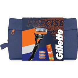 Neceser de afeitado Gillette con maquinilla Fusion5 barato, maquinillas de afeitar de marca baratas, ofertas en cuidado personal