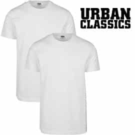 Pack de camisetas básicas Urban Classics baratas, camisetas de marca baracas, ofertas en ropa