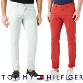 Pantalón chino Tommy Hilfiger Bleecker barato, pantalones de marca baratos, ofertas en ropa