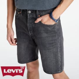Pantalones cortos Levi's 501 Hemmed baratos, ropa de marca barata, ofertas en pantalones