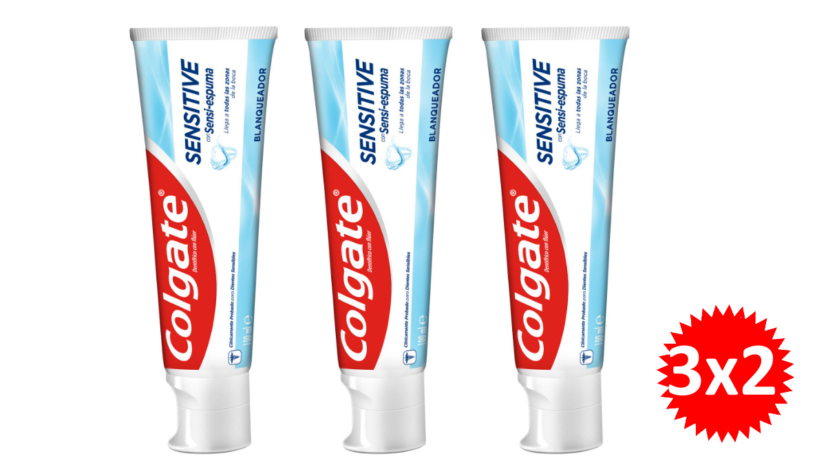 Pasta de dientes Colgate Sensitive barata, pasta de dientes de marca barata, ofertas en supermercado, chollo