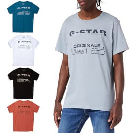 Camiseta G-Star Raw Originals barata, ropa de marca barata, ofertas en camisetas
