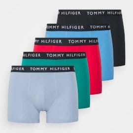 Pack de 5 boxers Tommy Hilfiger baratos, ropa de marca barata, ofertas en ropa interior