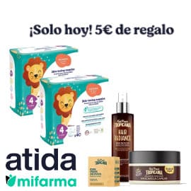 Promociones Atida Mifarma, cremas, pañales y cosméticos de de farmacia baratos, ofertas en cuidado personal y belleza
