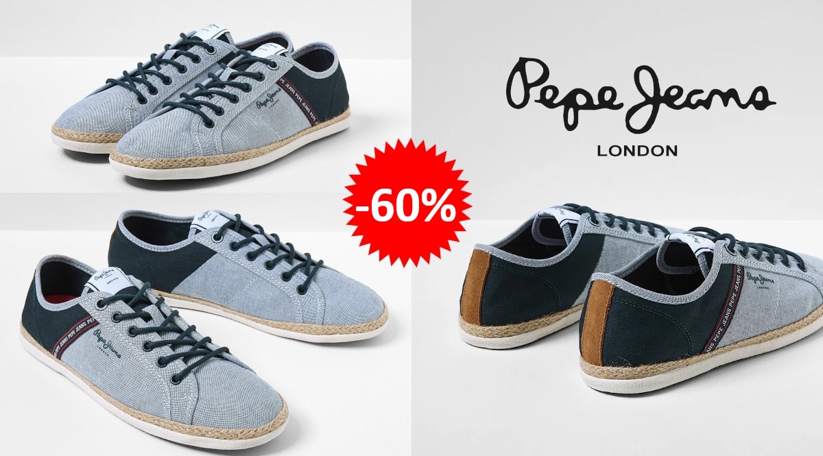 Zapatillas Pepe Jeans Maui baratas, calzado de marca barato, ofertas en calzado chollo