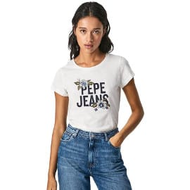 ¡¡Chollo!! Camiseta para mujer Pepe Jeans Bernardette sólo 17.50 euros. 50% de descuento.