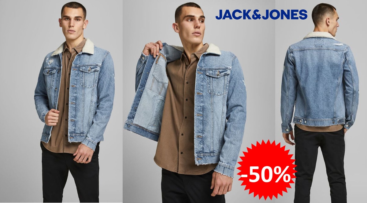 Chaqueta vaquera Jack & Jones Jean barata, chaquetas de marca baratas, ofertas en ropa, chollo