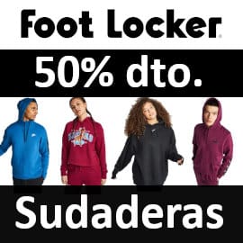 Descuento EXTRA sudaderas Foot Locker, ropa de marca barata, ofertas en sudaderas