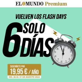 Suscripción a El Mundo Premium barata en los Flash Days, suscripción premium El Mundo