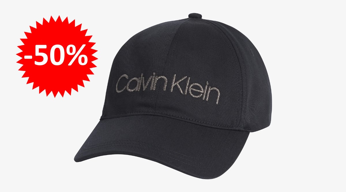 ¡Precio mínimo histórico! Gorra para mujer Calvin Klein BB sólo 17.45 euros. 50% de descuento.