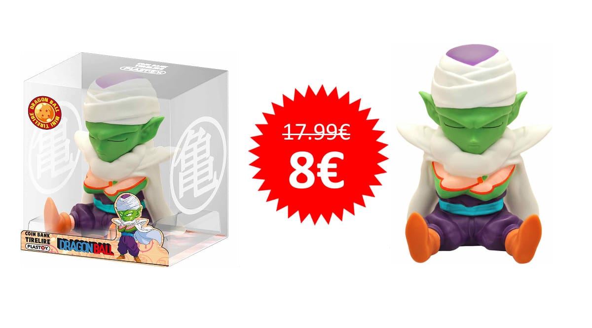 ¡Precio mínimo histórico! Hucha de Piccolo Dragon Ball sólo 8 euros. 56% de descuento.