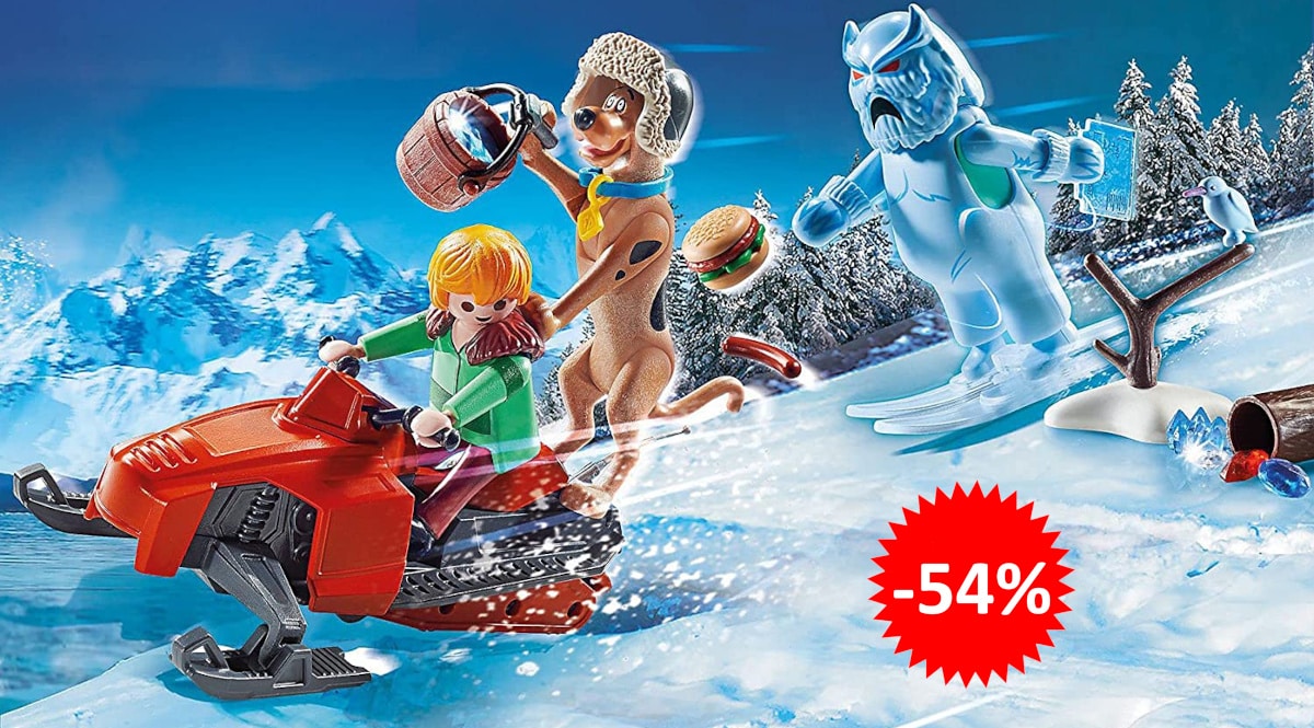 Playmobil SCOOBY-DOO! Aventura con Snow Ghost barato, juguetes baratos, ofertas para niños chollo