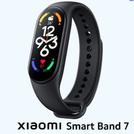 ¡Código descuento! Pulsera de actividad Xiaomi Smart Mi Band 7 sólo 34 euros.