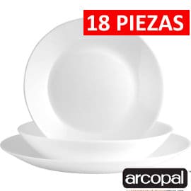 Vajilla Arcopal Zelie barata, vajillas de marca baratas, ofertas hogar y cocina