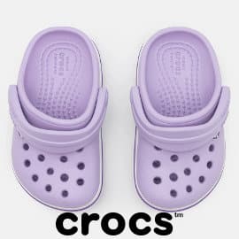 Zuecos para niños Crocs Crocband Clog K baratos, zuecos de marca baratos, ofertas en calzdo