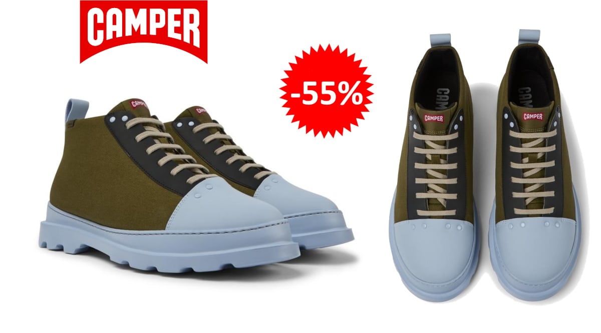 Botines Camper Brutus baratos, calzado de marca barato, ofertas en botas chollo