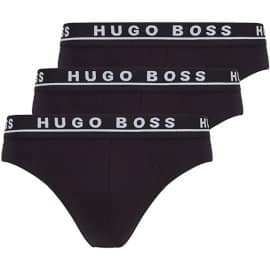 Pack de 3 slips Hugo Boss baratos, ropa de marca barata, ofertas en ropa interior
