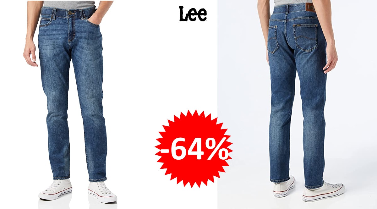 Pantalones vaqueros Lee Straight Fit XM baratos, vaqueros de marca baratos, ofertas en ropa de marca, chollo - copia