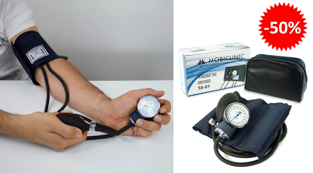 Tensiómetro de brazo Mobiclinic barato, tensiometros baratos, ofertas en cuidado personal chollo