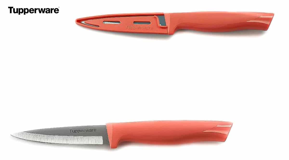 Cuchillo pelador Tupperware Essential Serie barato, cuchillos de marca baratos, ofertas hogar y cocina, chollo