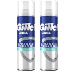 Espuma de afeitar Gillette piel sensible barata, espuma de afeitar de marca barata, ofertas supermercado