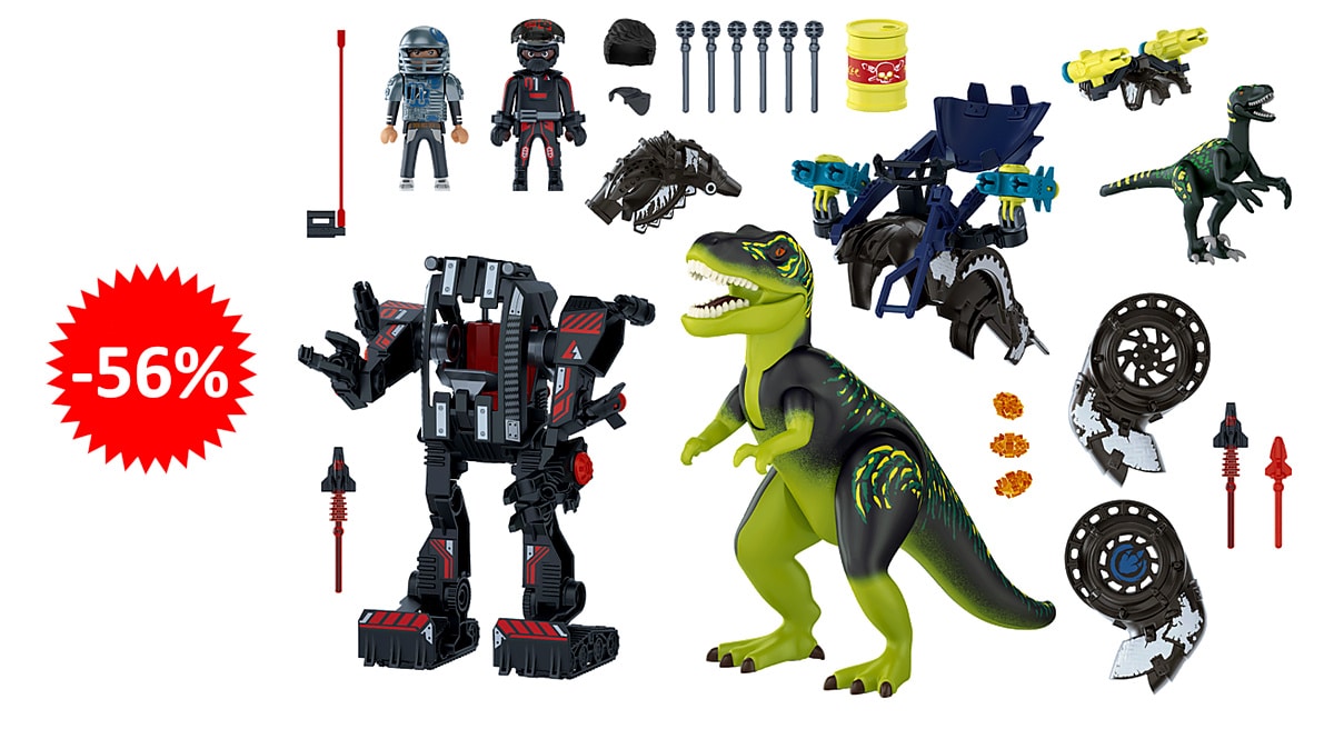 Playmobil Dino T-Rex barato, juguetes baratos, ofertas para niños chollo