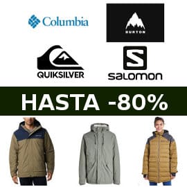 Ropa de abrigo de marca barata en Zalando Privé, abrigos de marca baratos, ofertas en ropa de esquí