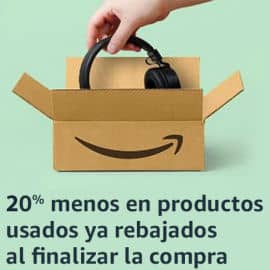 20% en productos reacondicionados Amazon, Amazon Warehouse