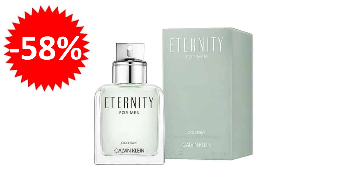 Colonia para hombre Calvin Klein Eternity barata, colonias de marca baratas, ofertas en belleza, chollo