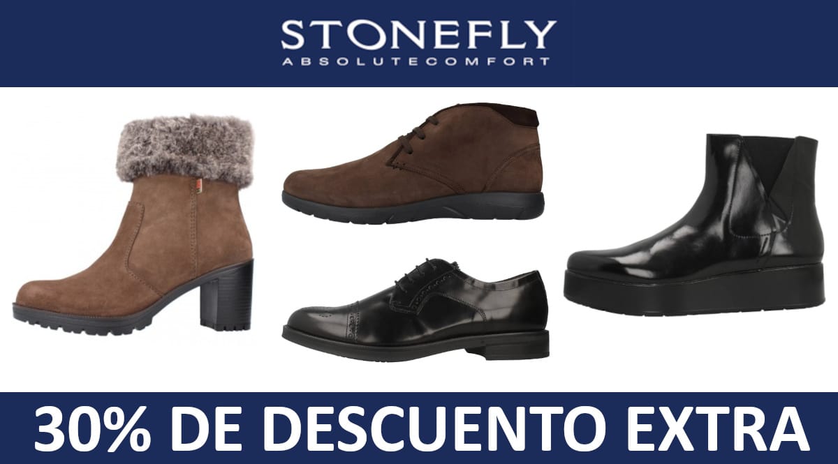 Descuento EXTRA Stonefly en Zacaris, calzado de marca barato, ofertas en calzado chollo