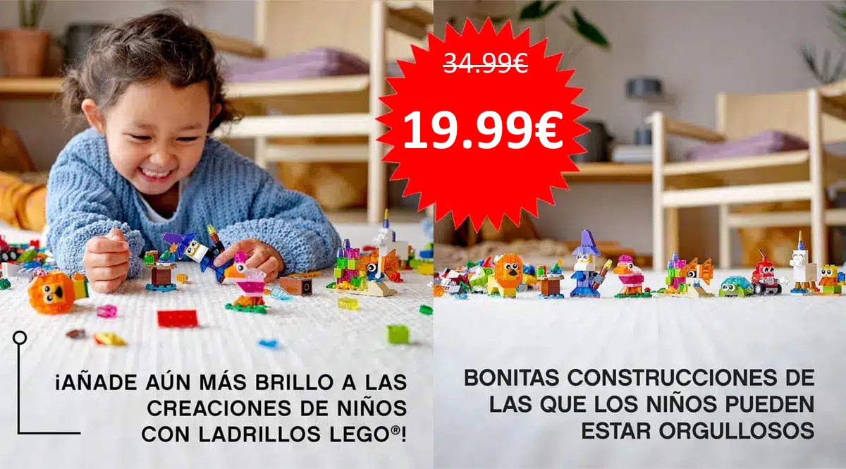 Juguete LEGO Classic barato. Ofertas en juguetes, juguetes baratos, chollo