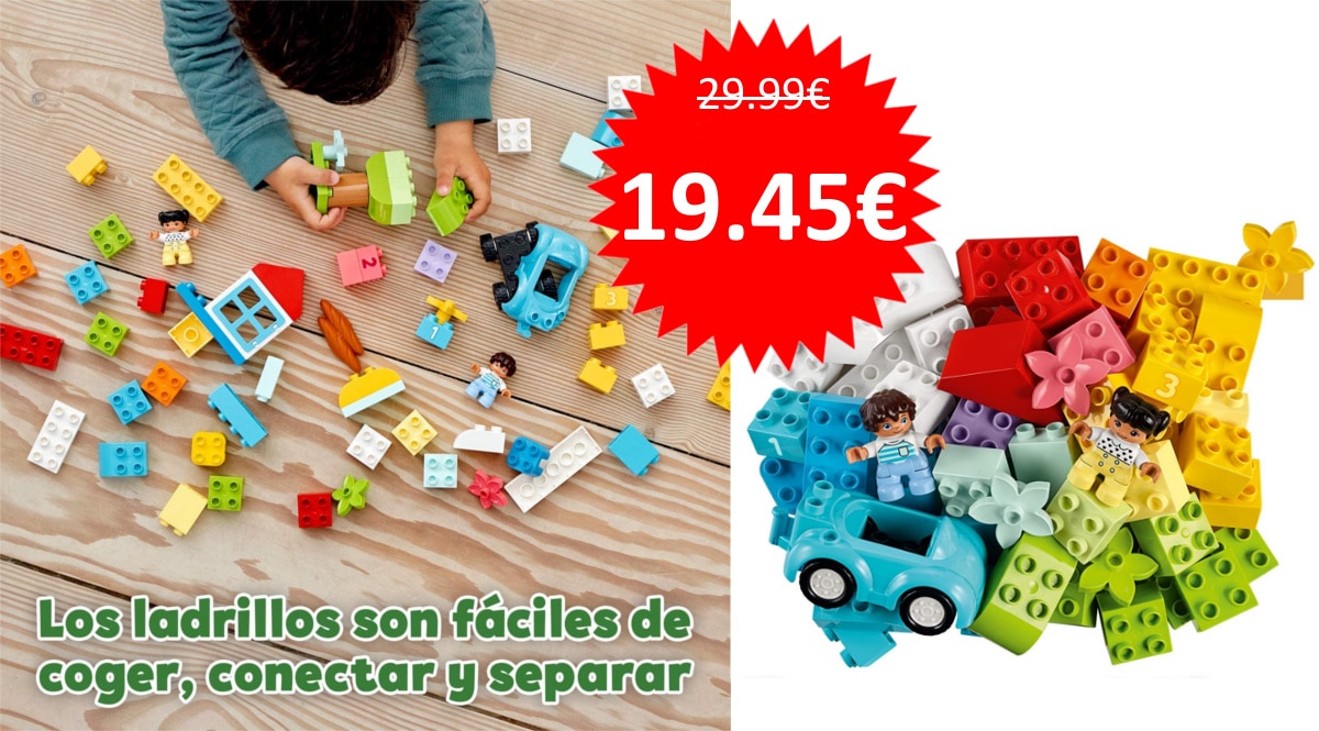 Juguete LEGO Duplo - Caja de ladrillos barato. Ofertas en juguetes, juguetes baratos, chollo