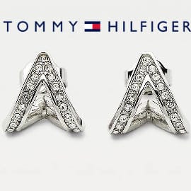 Pendientes Tommy Hilfiger Triángulo baratos, pendientes de marca baratos, ofertas en joyas