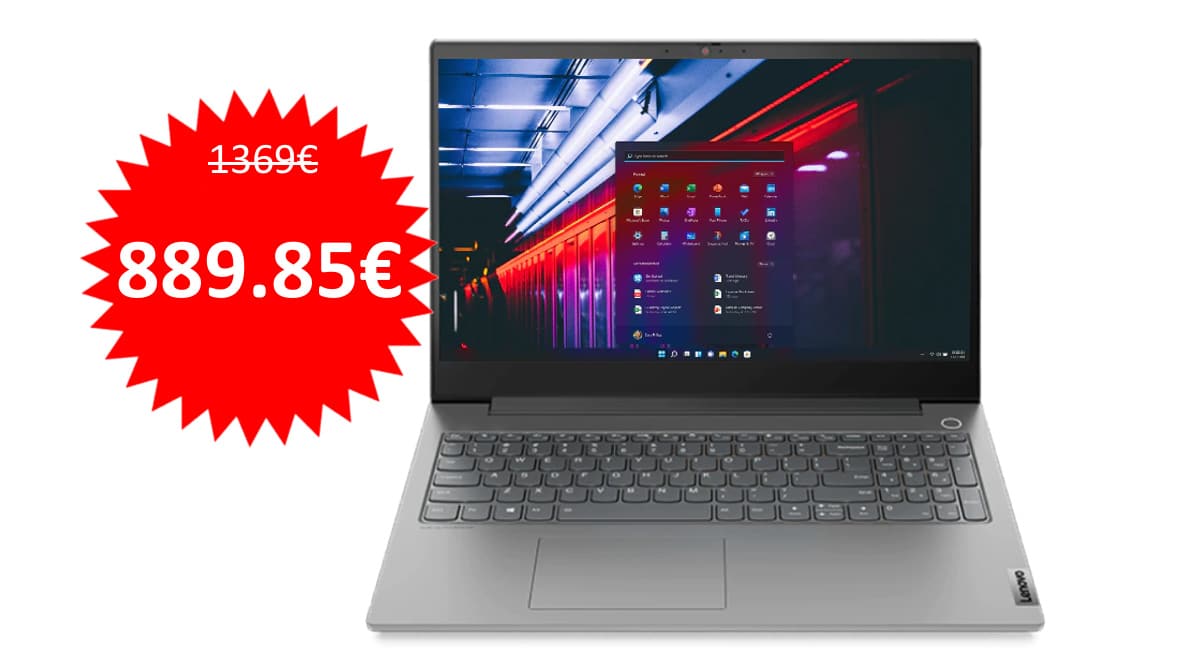 Portátil Lenovo ThinkBook 15p barato. Ofertas en portátiles, portátiles baratos, chollo 1