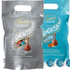 ¡Precio mínimo histórico! Bombones Lindt LINDOR, bolsa de 1Kg, sabor surtido o caramelo, sólo 21.99 euros.