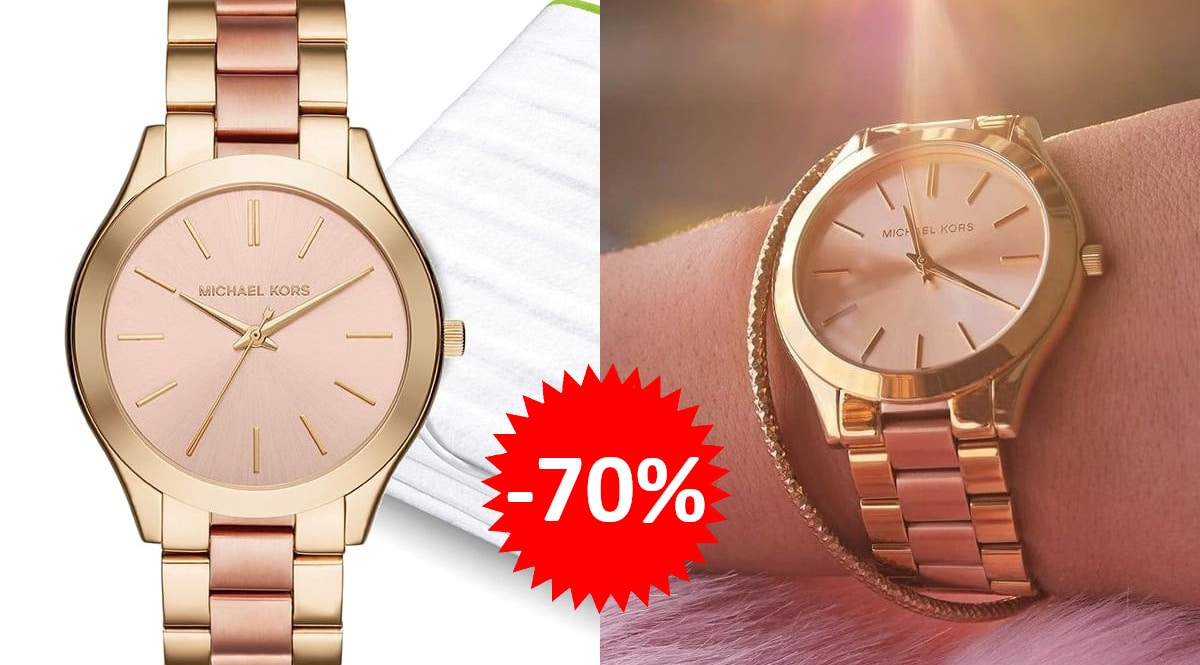 Reloj para mujer Michael Kors Slim Runway barato, relojes baratos, ofertas en relojes chollo