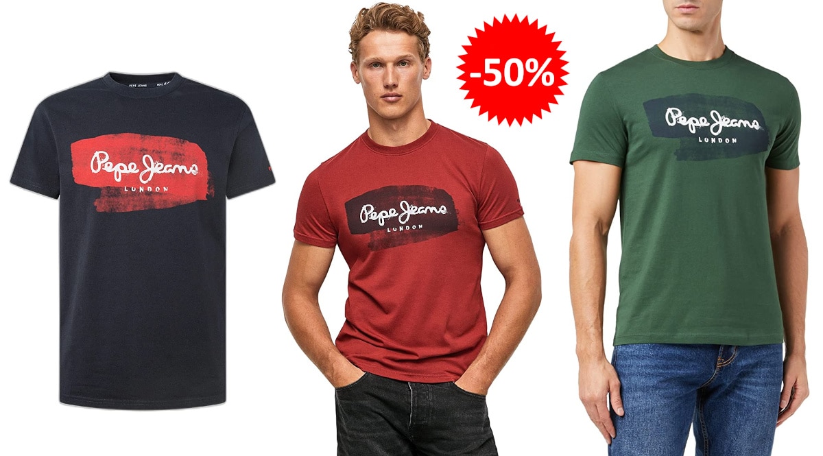 Camiseta Pepe Jeans Seth barata, ropa de marca barata, ofertas en camisetas chollo