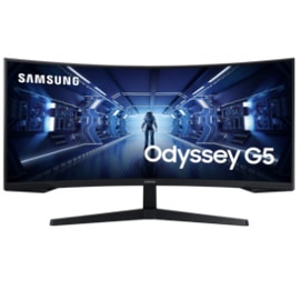 Monitor gaming curvo Samsung Odyssey G5 de 34 pulgadas barato. Ofertas en monitores, monitores baratos