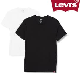 Pack de 2 camisetas Levi's Crewneck baratas, ropa de marca barata, ofertas en camisetas