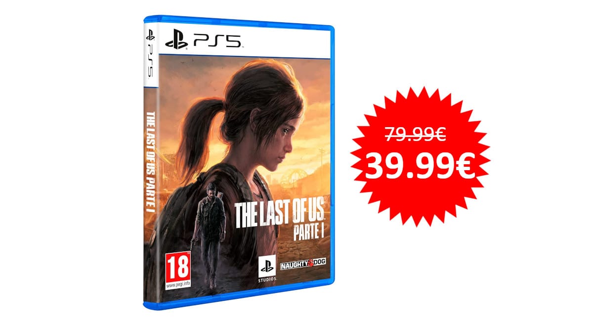¡Llega para Reyes! The Last of Us Parte I para PS5 sólo 39.99 euros. 50% de descuento. Mínimo histórico.
