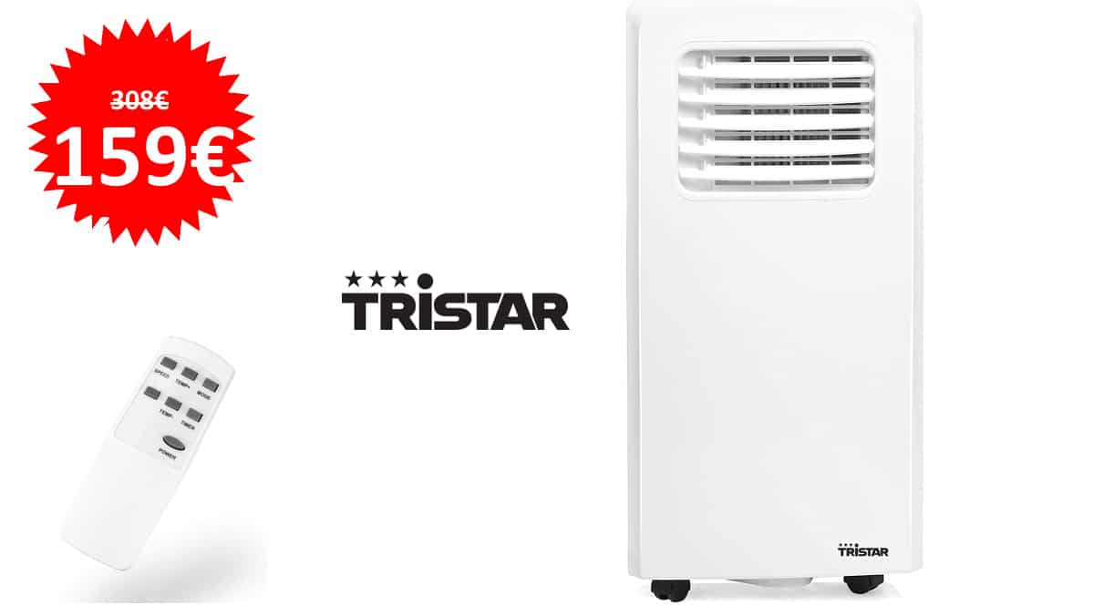 Aire acondicionado portátil Tristar AC-5474 barato, aires acondicionados baratos, ofertas electrodomésticos hogar, chollo