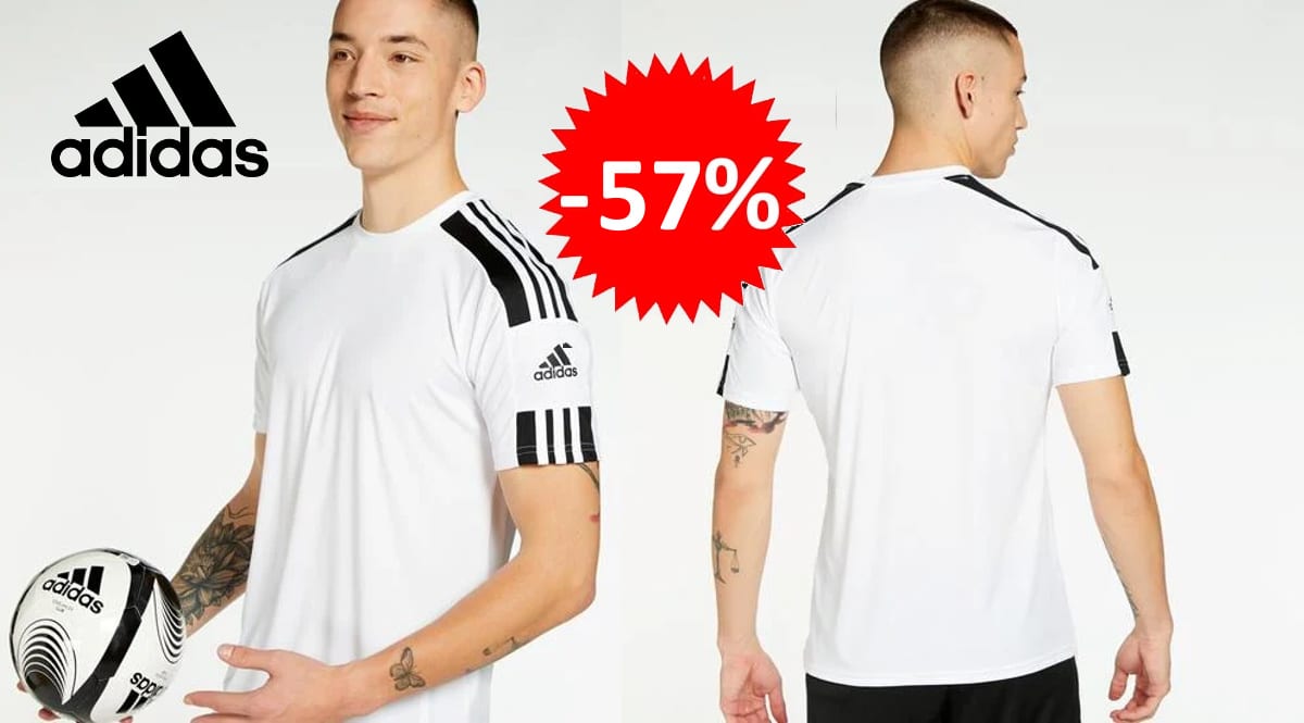 Camiseta Adidas Squadra 21 barata, camisetas de marca baratas, ofertas en ropa, chollo